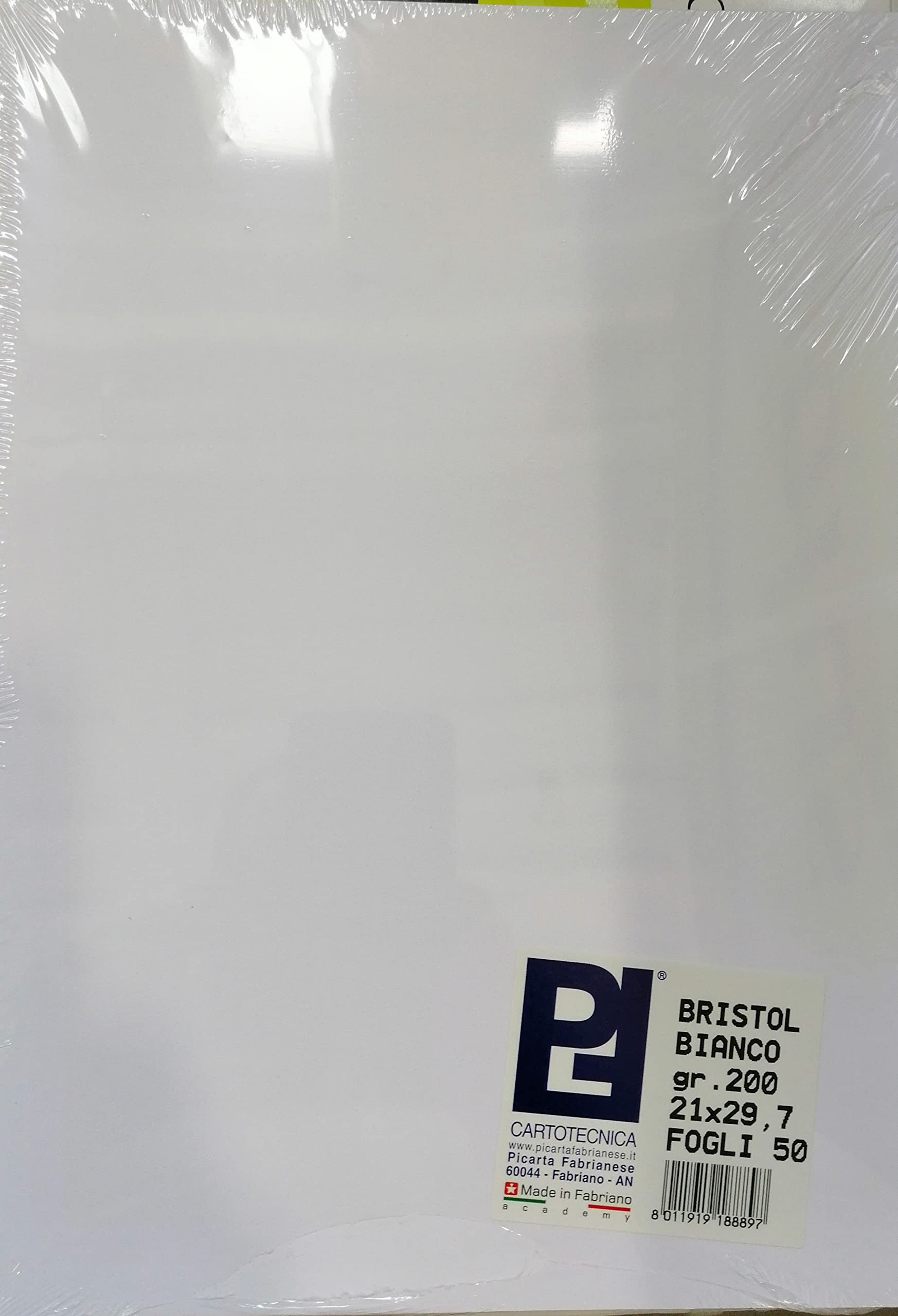 Risma Carta A4 200g/m² - 100 Fogli Bianchi, Alta Qualità Per Stampa E Fotocopie - Foto 10