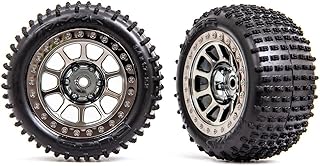Traxxas Tire and Wheels Black Chrome 2.2 Inch Alias Rear Tire 2470T