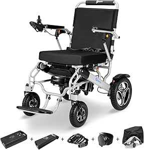 2026 Upgraded Aotedor Electric Wheelchair for Adults, 35-Mile Range, Foldable, 330 lbs Capacity, Airline Approved