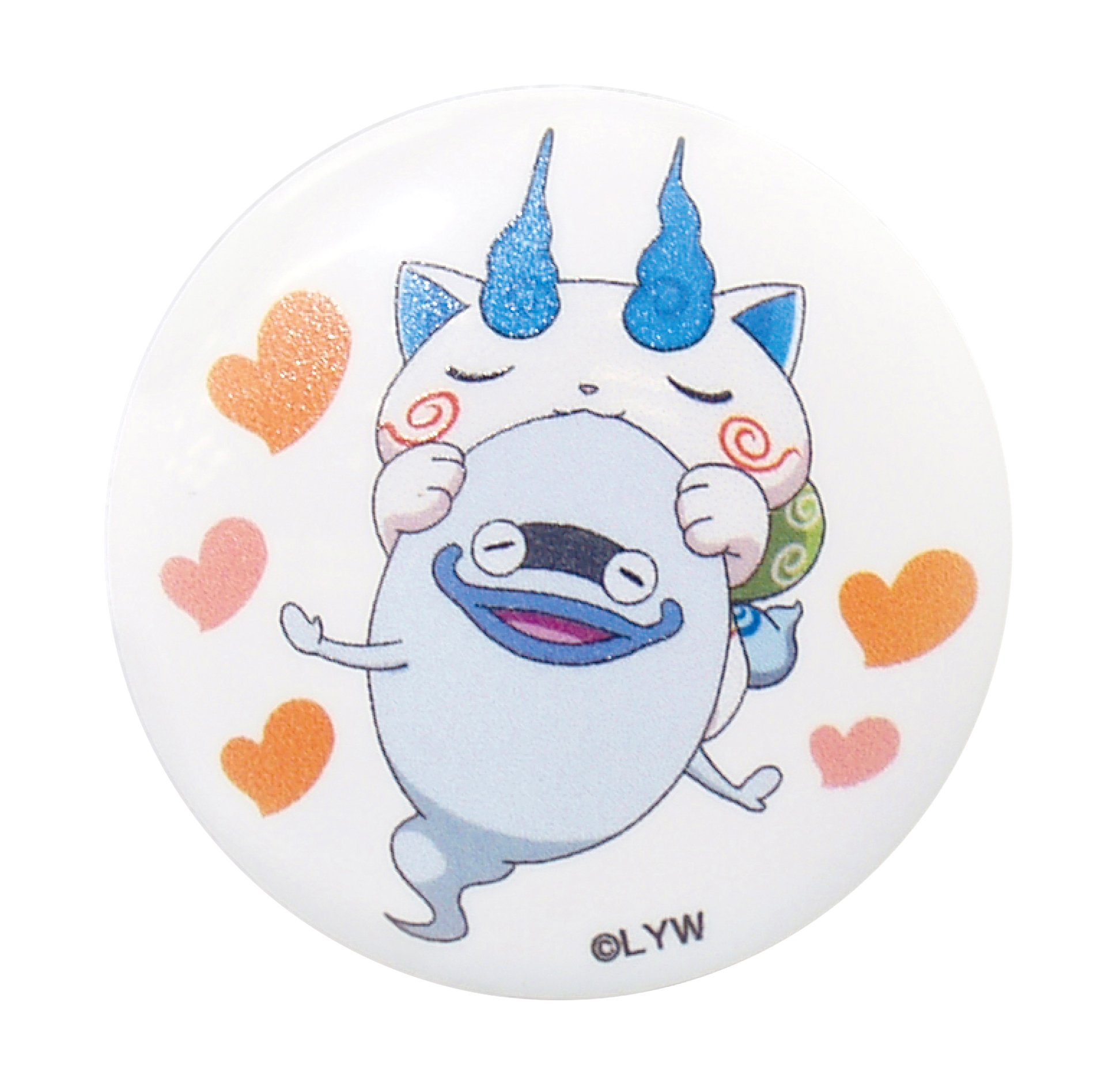 Amazon.co.jp: サンフェルト 妖怪ウォッチ ボタン 直径約35mm 1個入り