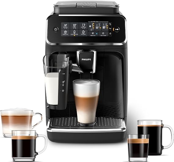 Philips 3200 Series Fully Automatic Espresso Machine w/LatteGo & Philips 1200 Series Fully Automatic Espresso Machine