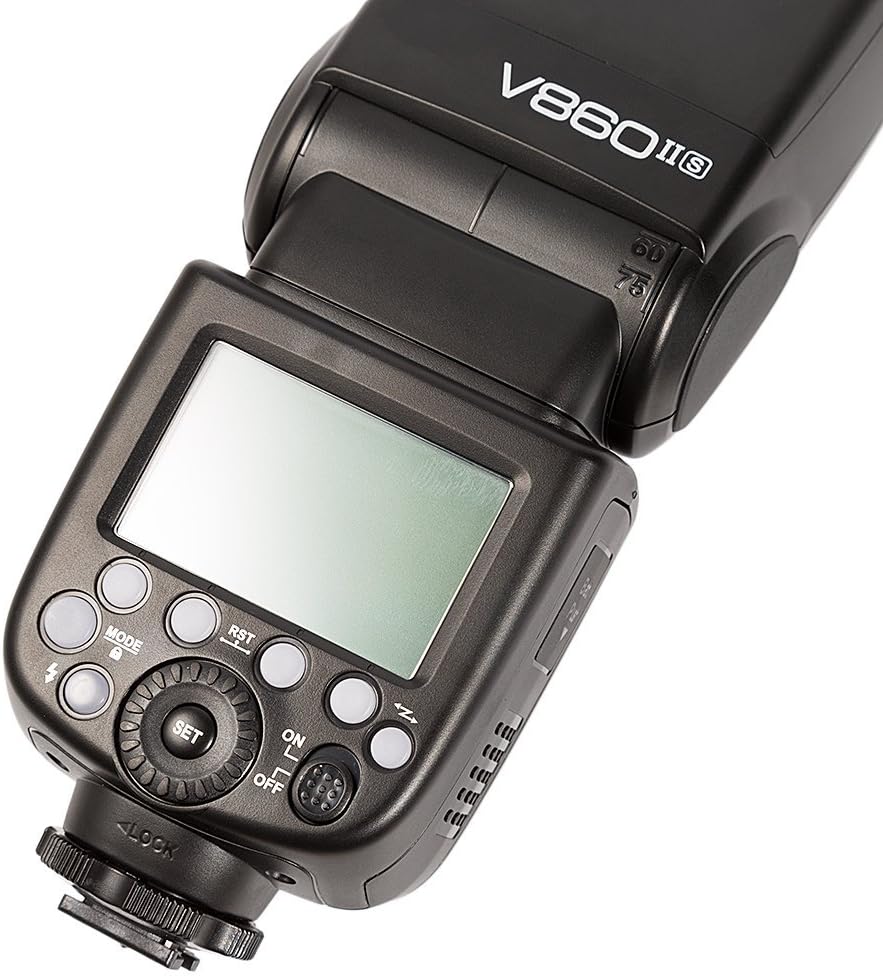 Godox V860II-S High-Speed Sync GN60 1/8000 2.4G TTL Li-on Battery Camera Flash Speedlite Compatible for Sony Camera+LETWING Cloth+Softbox+Color Filter : Electronics