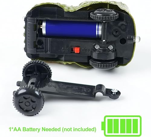 Miniatura 9 de BEMITON Pista de autos de carreras de juguetes de dinosaurios, crea una carrera de carretera mundial de dinosaurios, juego de juguetes flexibles