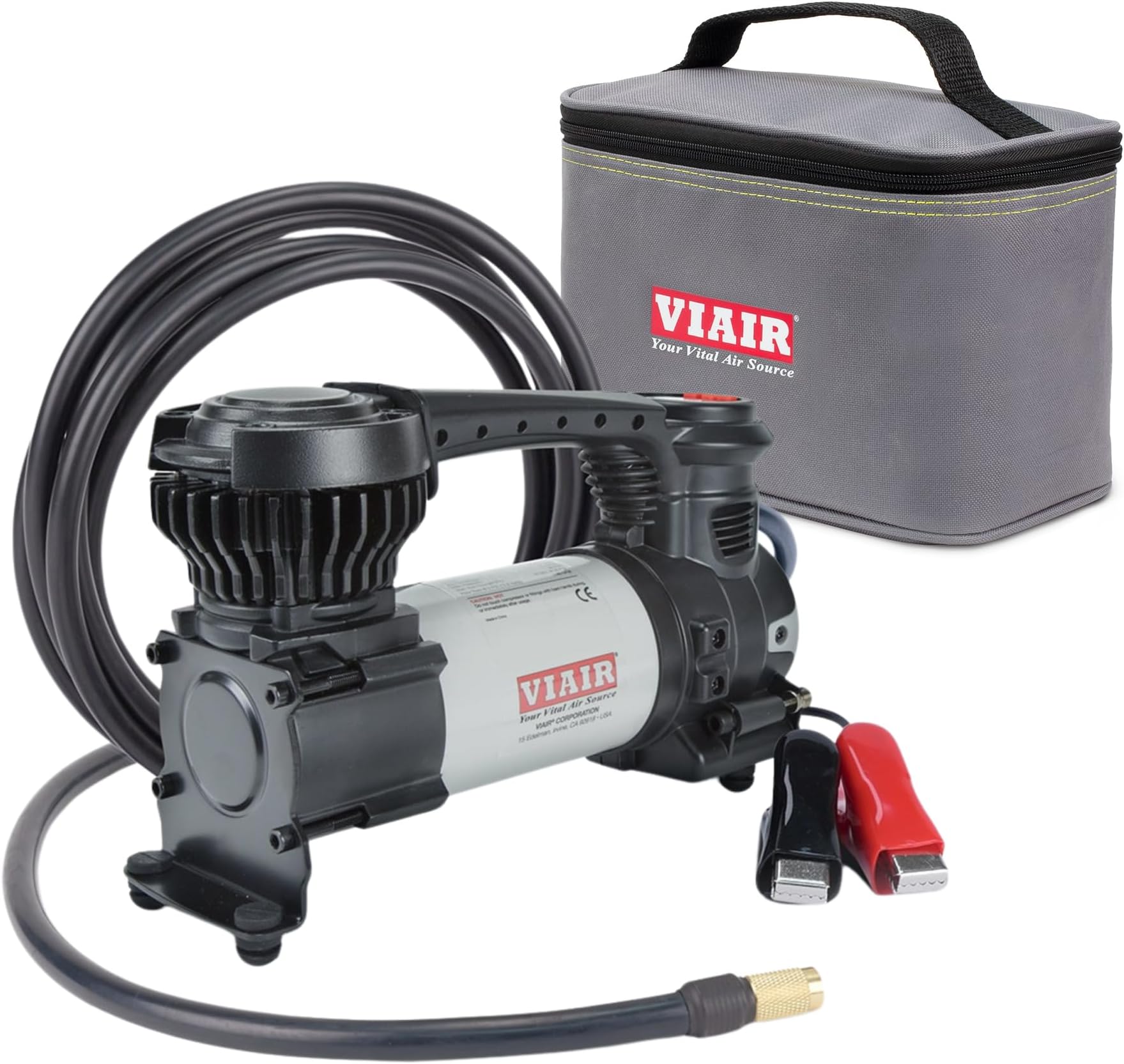 Digital EVC88P - Portable Air Compressor Tire Inflator for Car, Truck, SUV & RV | Preset Automatic Shut Off Feature | 12V Heavy Duty On/Off Road Tire Pump Air Compressor 120 PSI