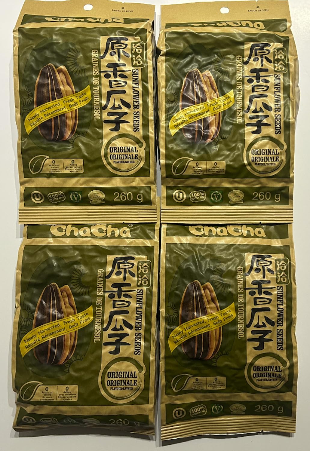 Original Flavor Roasted Sunflower Seeds, Chacha Sunflower Roasted