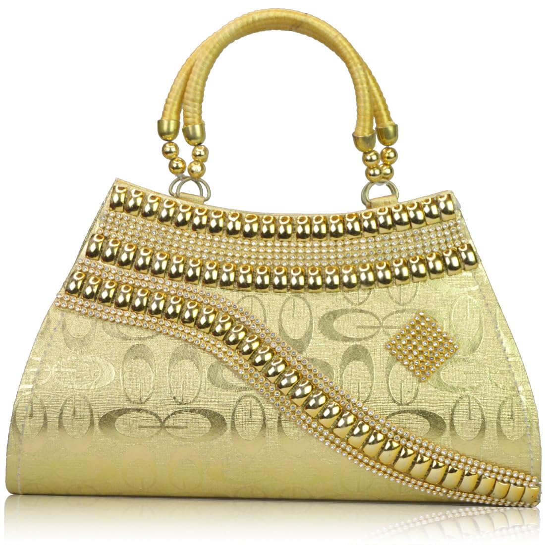 aroy Enchanting Elegance Women's Bridal Velvet Clutch-picture-10