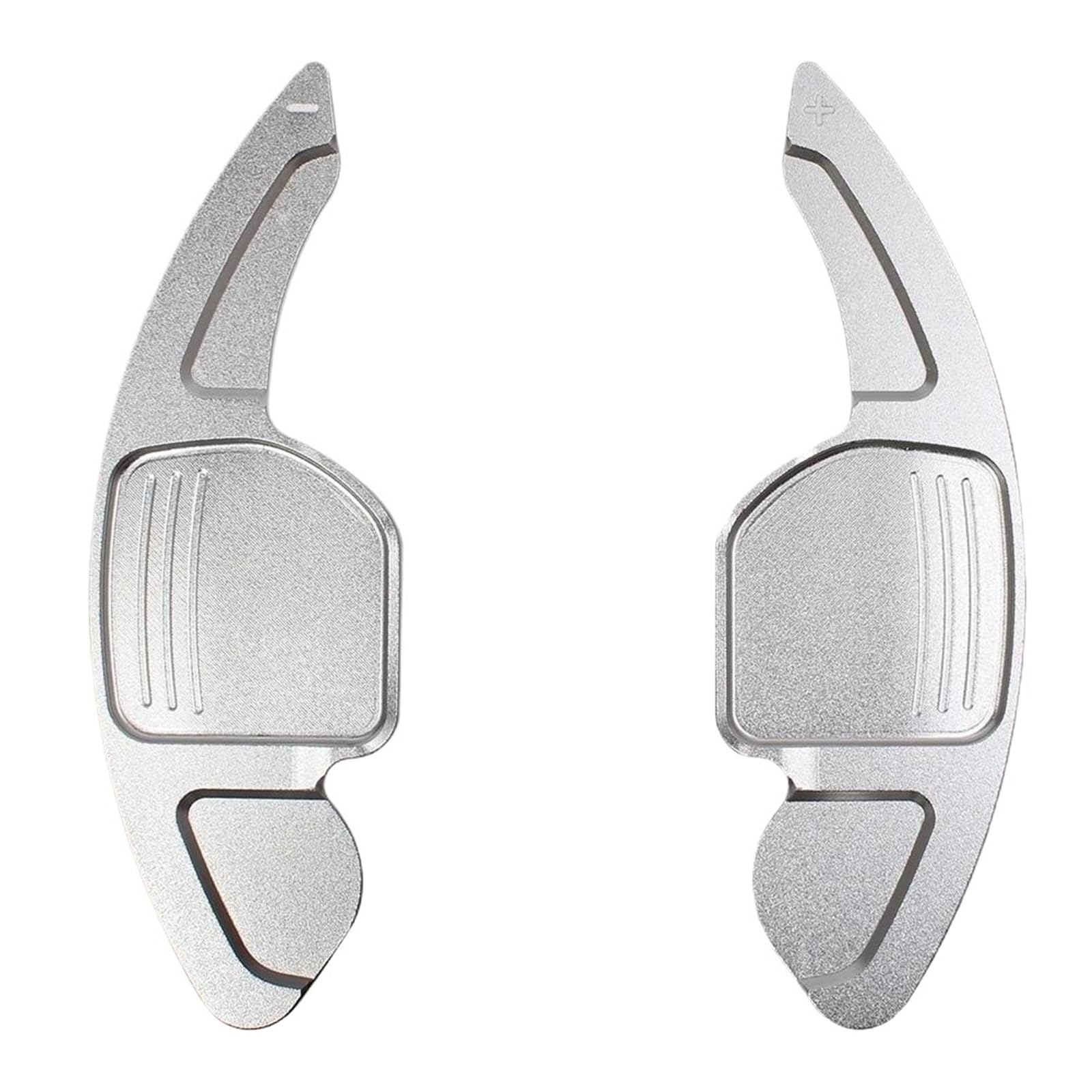 Bvfsxhs Silver Car Paddle Shift Accessories Car Steering Wheel Paddles Extender Shift For Audi For A3 S3 A4 S4 B8 A5 S5 A6 S6 A8(Silver)