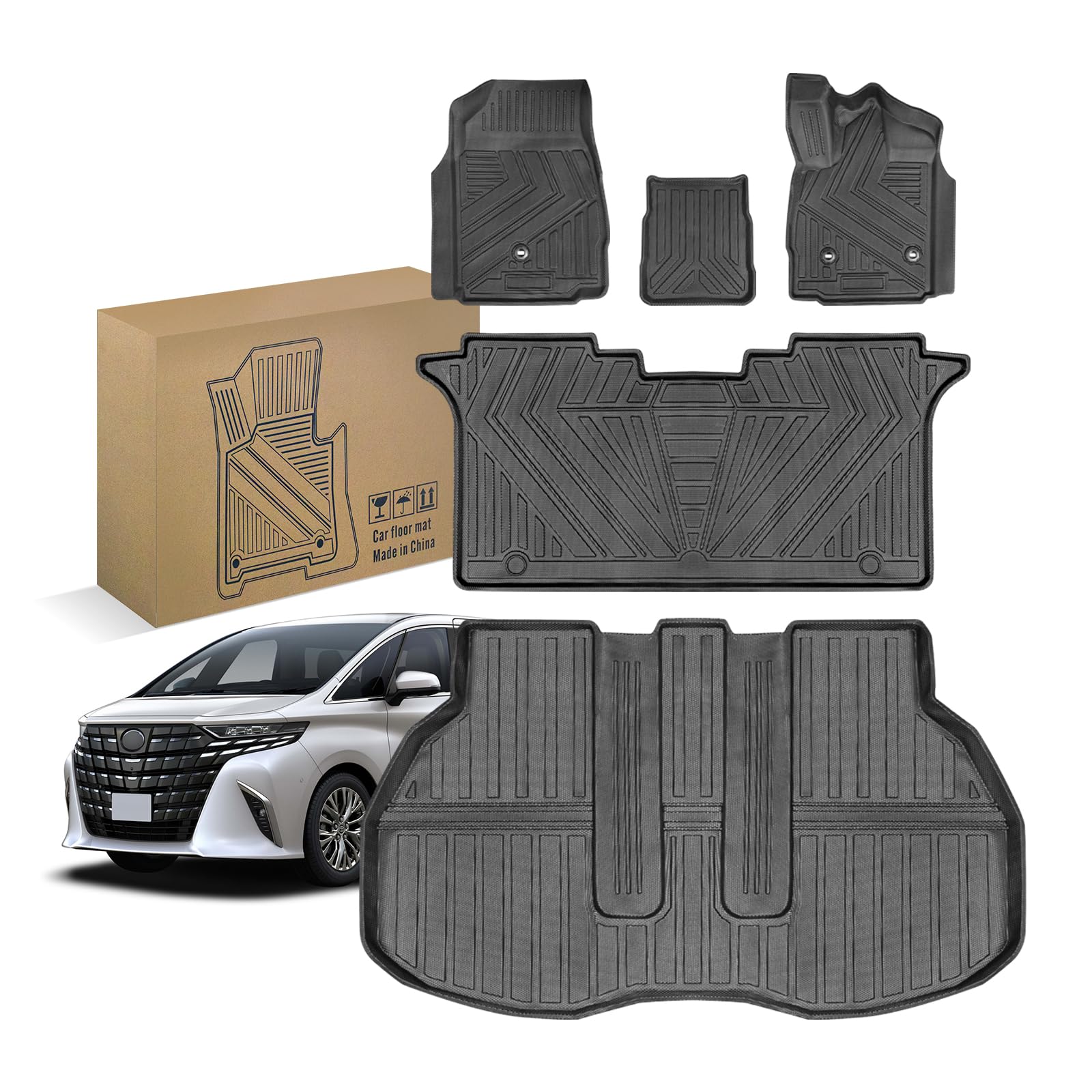 Amazon | BIGKON 適合対応トヨタ ALPHARD VELLFIRE 30系 7人乗り 8人 