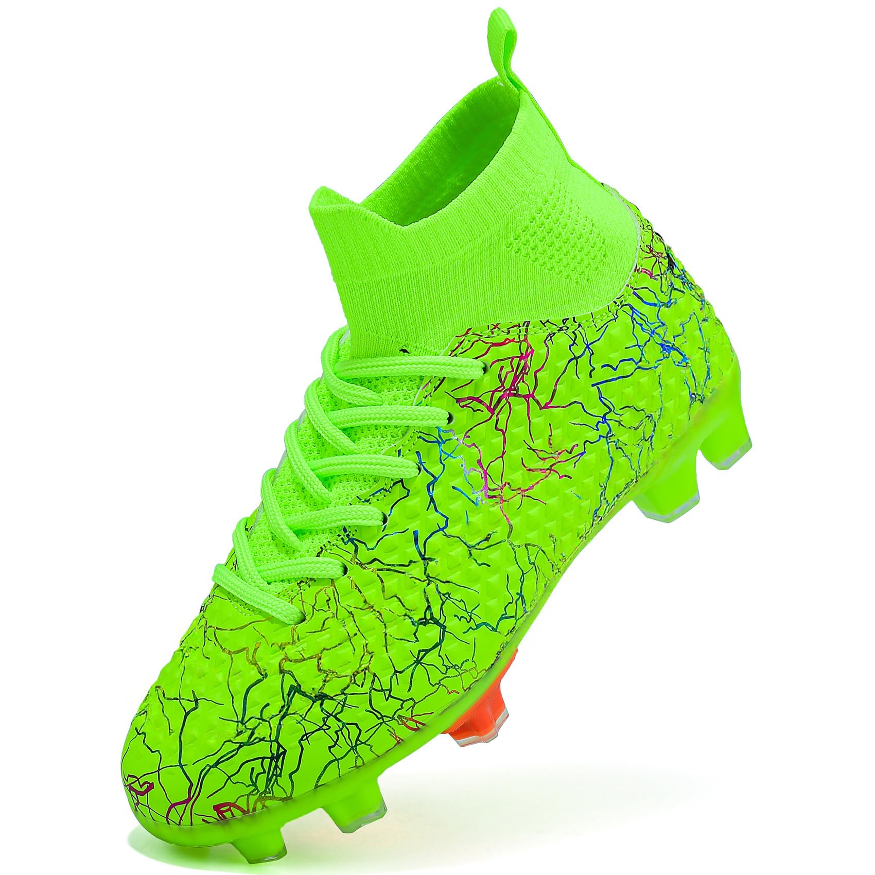 PiDaGlobal Scarpe da Calcio Bambini e Ragazzi Tacchetti da Professionali attività all'aperto Scarpe per Competizioni e Allenamento Scarpe da Calcetto per Adolescenti