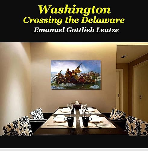 Miniatura 2 de Eliteart- Washington Crossing The Delaware por Emanuel Gottlieb Leutze pintura al óleo Reproducción Giclée arte de pared impresiones en lienzo
