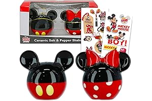 Mickey and Minnie Salt and Pepper Shakers Set: A Disney Kitchen Delight