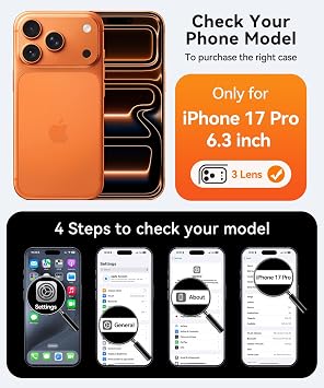 CANSHN 360 Spin Magnetic Stand for iPhone 17 Pro Case, Deep Green