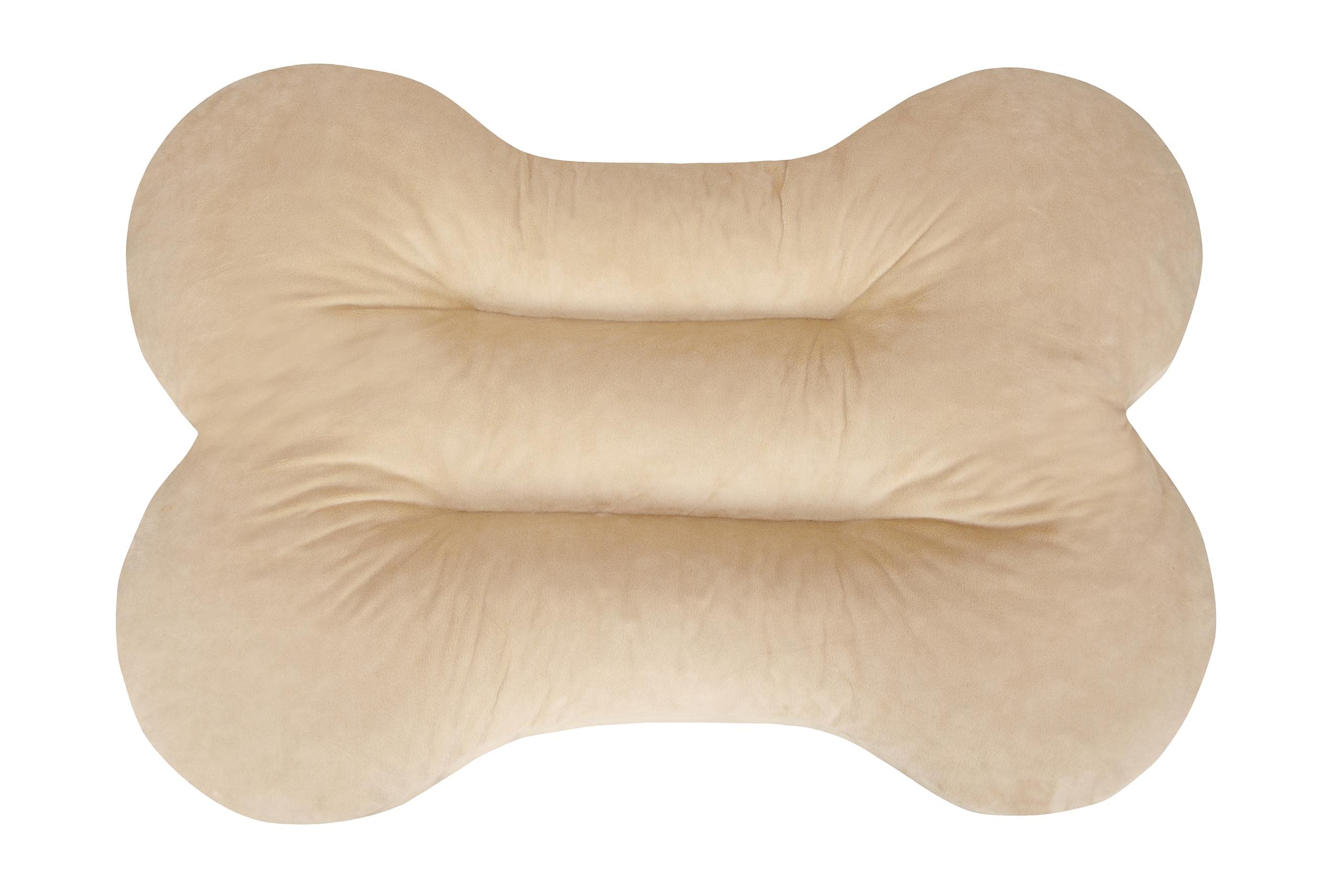 Materassino per cani, cuscino per cani, cuscino per cani, letto per animali domestici, morbido e morbido, dimensioni: M – 95 x 67 cm, beige