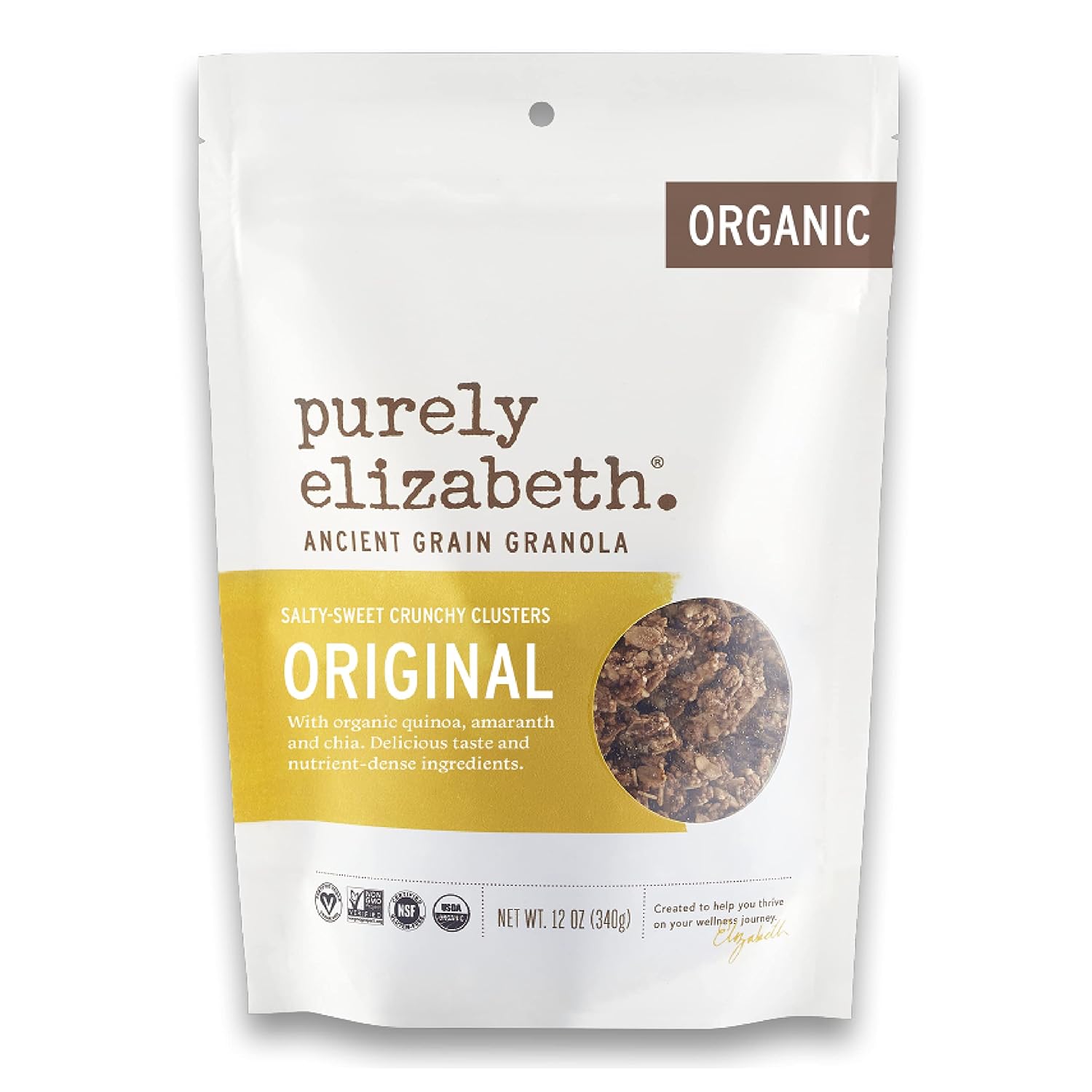 Buy Purely Elizabeth, Organic Original, Ancient Grain Granola, Gluten