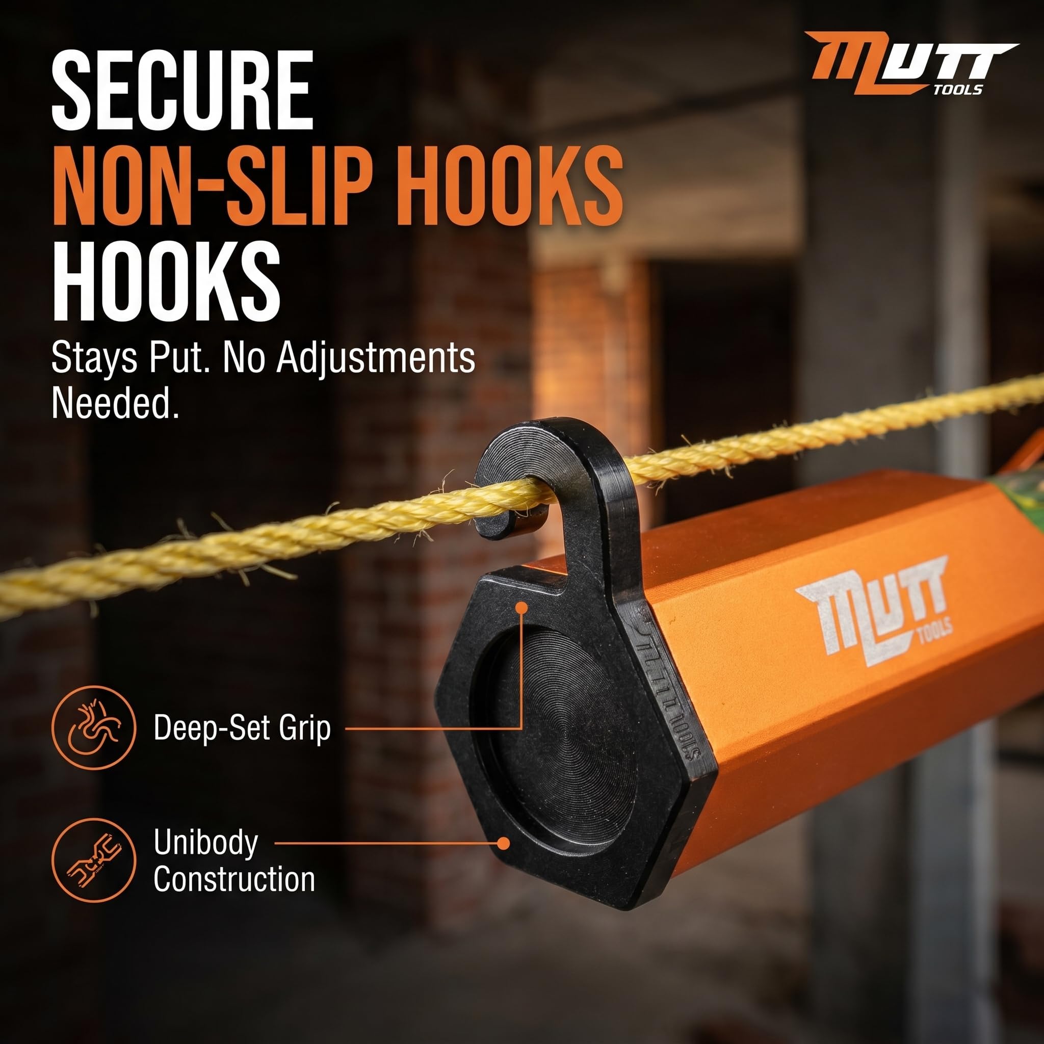 Mutt Tools 3 Inch Level - String Line Level -7