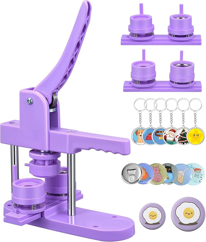 NantFun Button Maker Machine Multiple Sizes, Pin Maker
