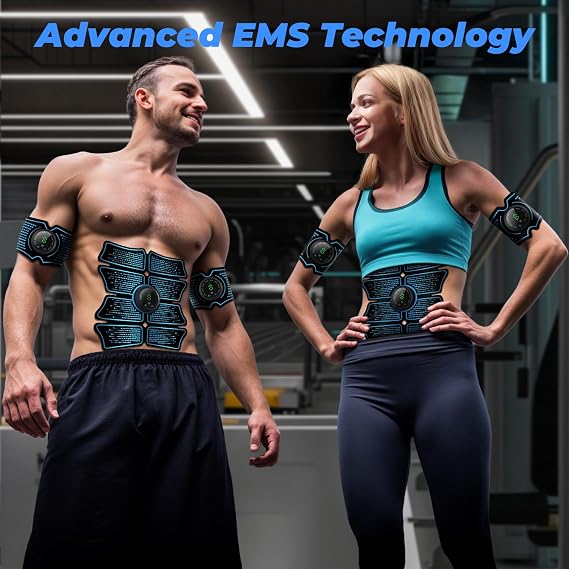 Muscle Stimulator for Arms, Abdomen, Thighs and Buttocks - Body Control System, Abs Booty Trainer