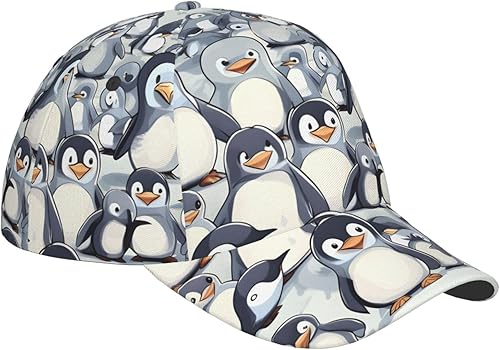 Miniatura 3 de Gorra de béisbol con patrón de medusas para hombres y mujeres con correa ajustable para la cabeza, sombreros de pico plano