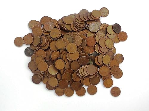 1 P, D, S Colección de 100 centavos de trigo de varias fechas + Bono de 10 monedas circuladas