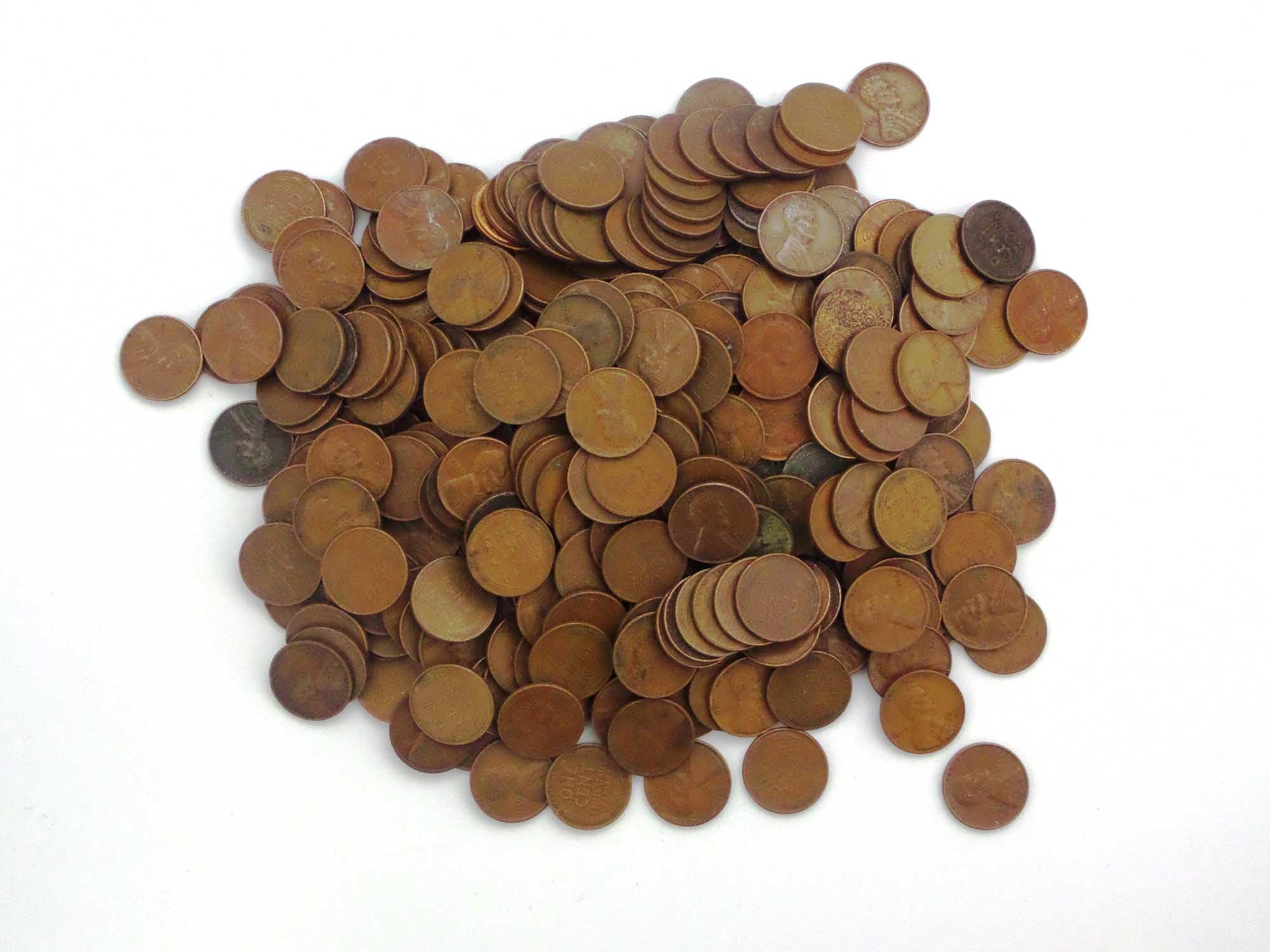1 P, D, S Wheat Pennies Collection of 100 Various Dates + Bonus 10