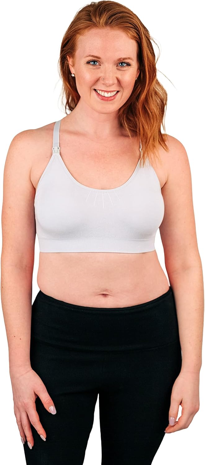 Bamboobies Women's Nursing Bra, Maternity Clothing for Breastfeeding