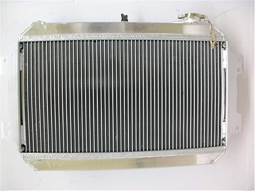 Miniatura 3 de Radiador de aluminio de 3 filas de 2.205 in para Mazda RX7 S2 1.1L 12A Engine RX-7 RX 7 1981 1982 1983 Reemplazo manual compatible con el mercado de