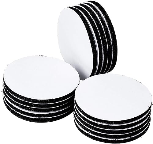 Miniatura 10 de BRAVESHINE Cintas redondas adhesivas con adhesivo  36 piezas de sujetadores de gancho y bucle de resistencia industrial  Cintas entrelazadas