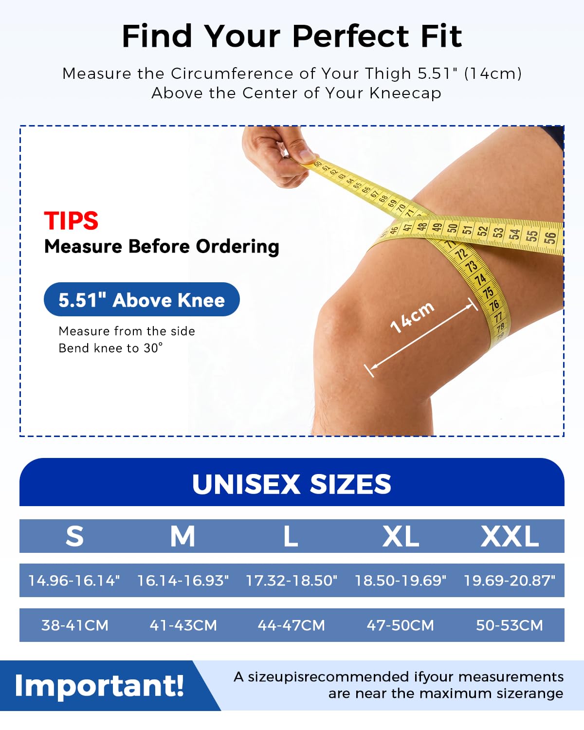 Kniebandage mit Seitenstabilisatoren, verbessertes Patellarband-Design, Knie-Kompressionsbandage mit Gel-Pad, Schmerzlinderung bei Arthritis, Meniskusriss, ACL, PCL, MCL, Läufer (Tiefschwarz