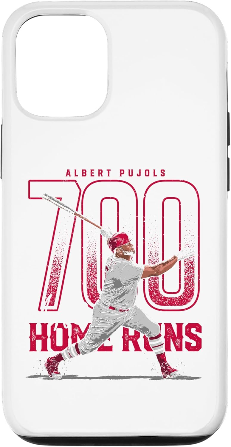 iPhone 12/12 Pro Albert Pujols 700 Home Runs Albert Pujols St Louis MLBPA Case