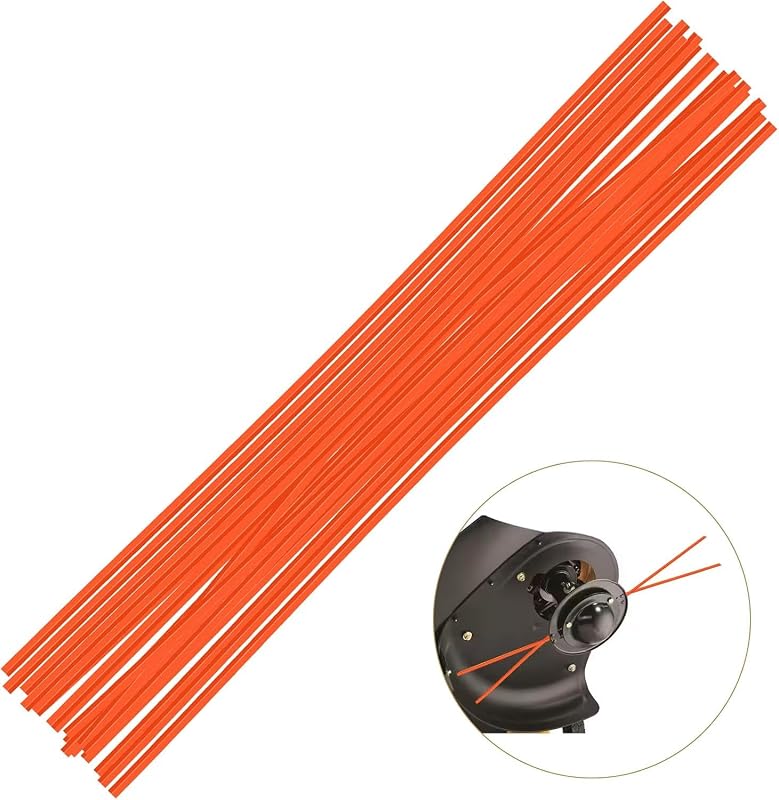 490-040-C035 Hilo de corte precortado de 0,155" x 18,5" 18 unidades | Compatible con recortadoras Cub Cadet Troy-Bilt Craftsman Remington. Reemplaza 743-0112 y 731-10080 con una línea duradera de 0,155"