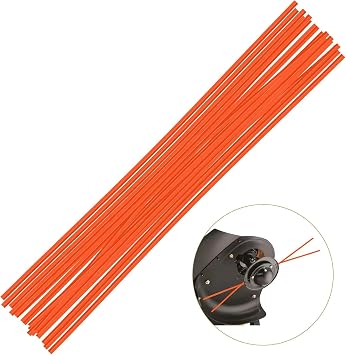 490-040-C035 0.155" x 18.5" Pre-Cut Trimmer Line 18PK