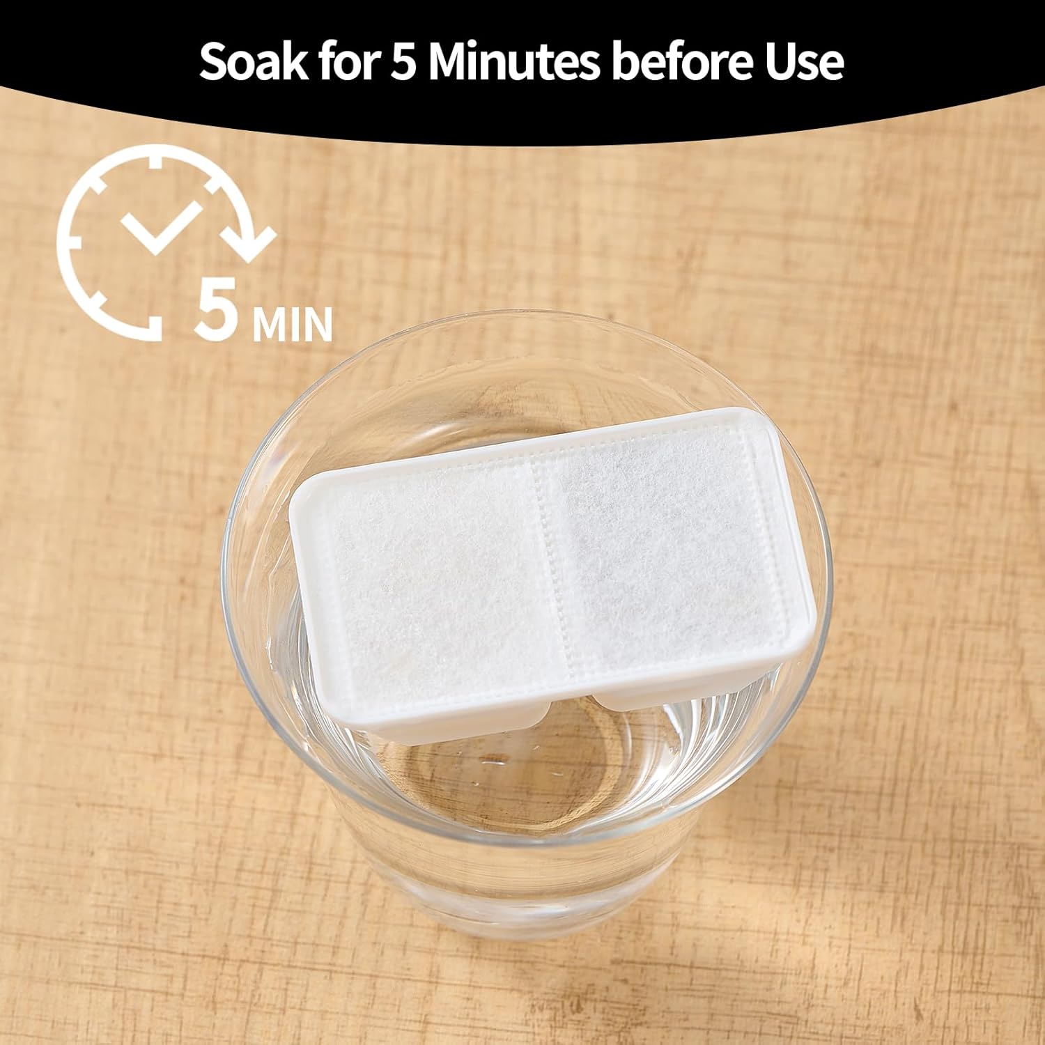 Cat Water Fountain Filter,6 Pack Replacement Filters for 3L/ 101oz Pet Water Fountain, 4-Stage Circulating Filtration System - Image 3