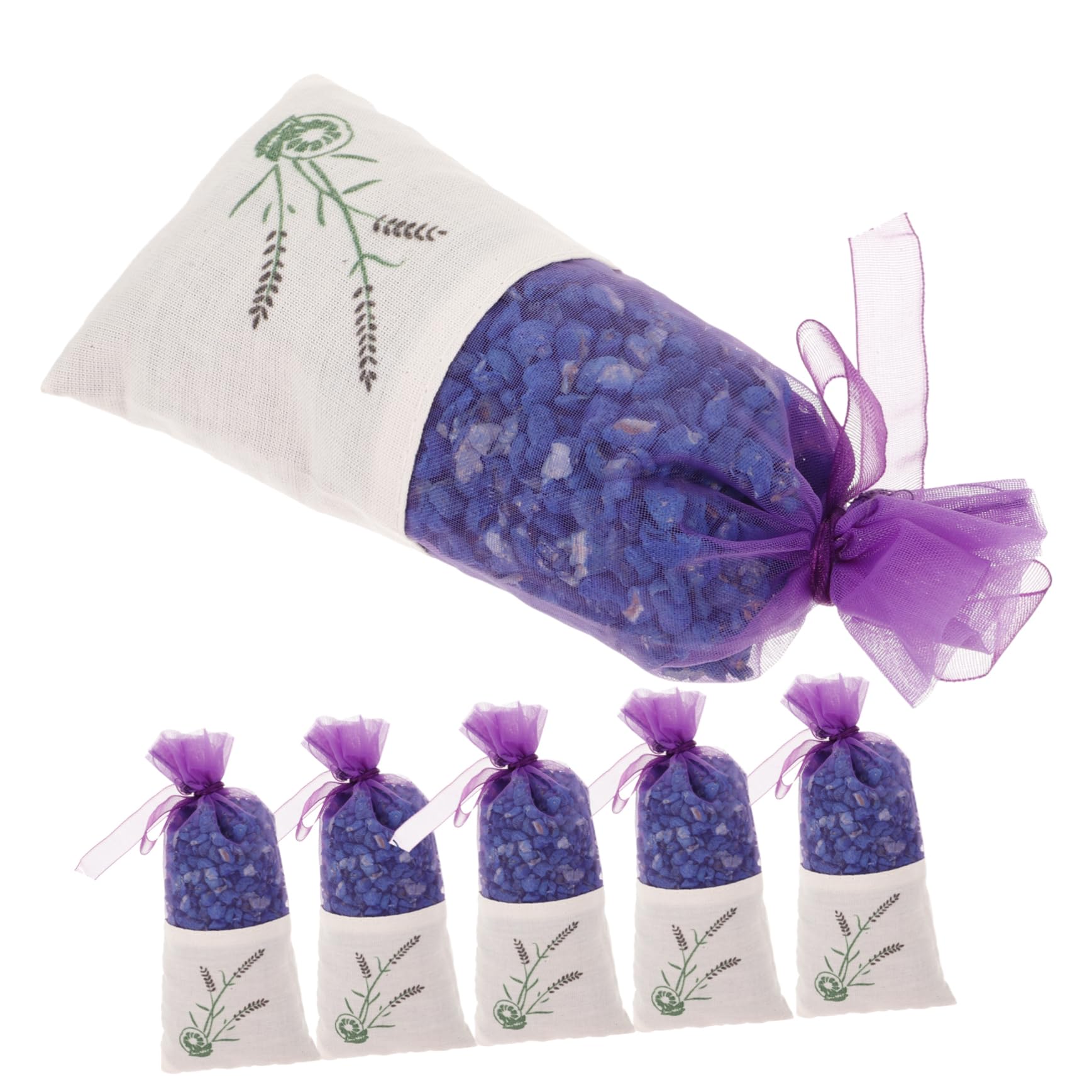 Sachet de Fleurs Parfumées 6 Pièces, Maille Minérale Nano
