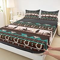 Vista 43 de Juego de ropa de cama con estampado de leopardo, tamaño individual, juego de cama de guepardo africano para decoración de dormitorio