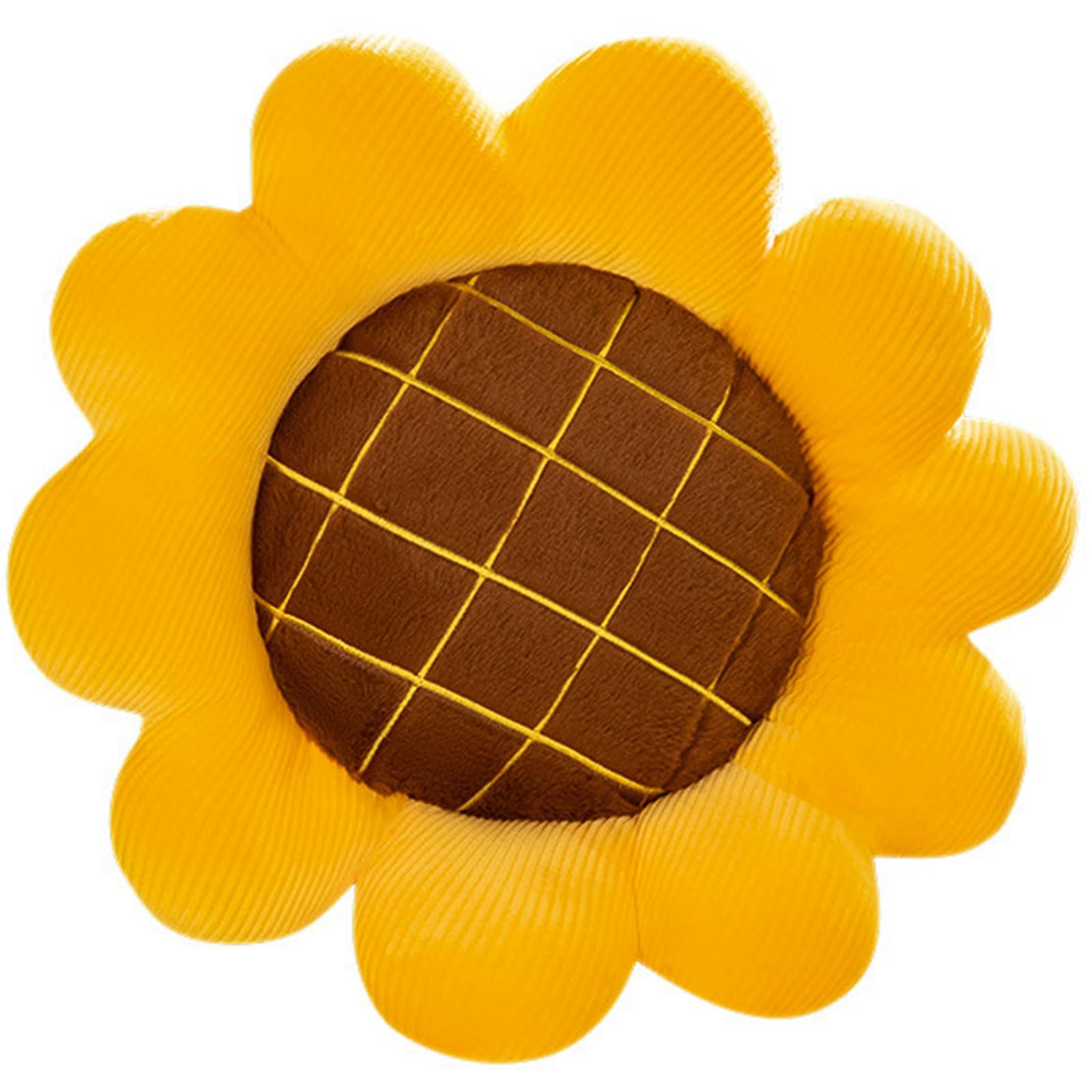 HDOYTXXM Flower Pillow Large Yellow Decorative Cushion Plushie Throw Pillow Washable Cushion