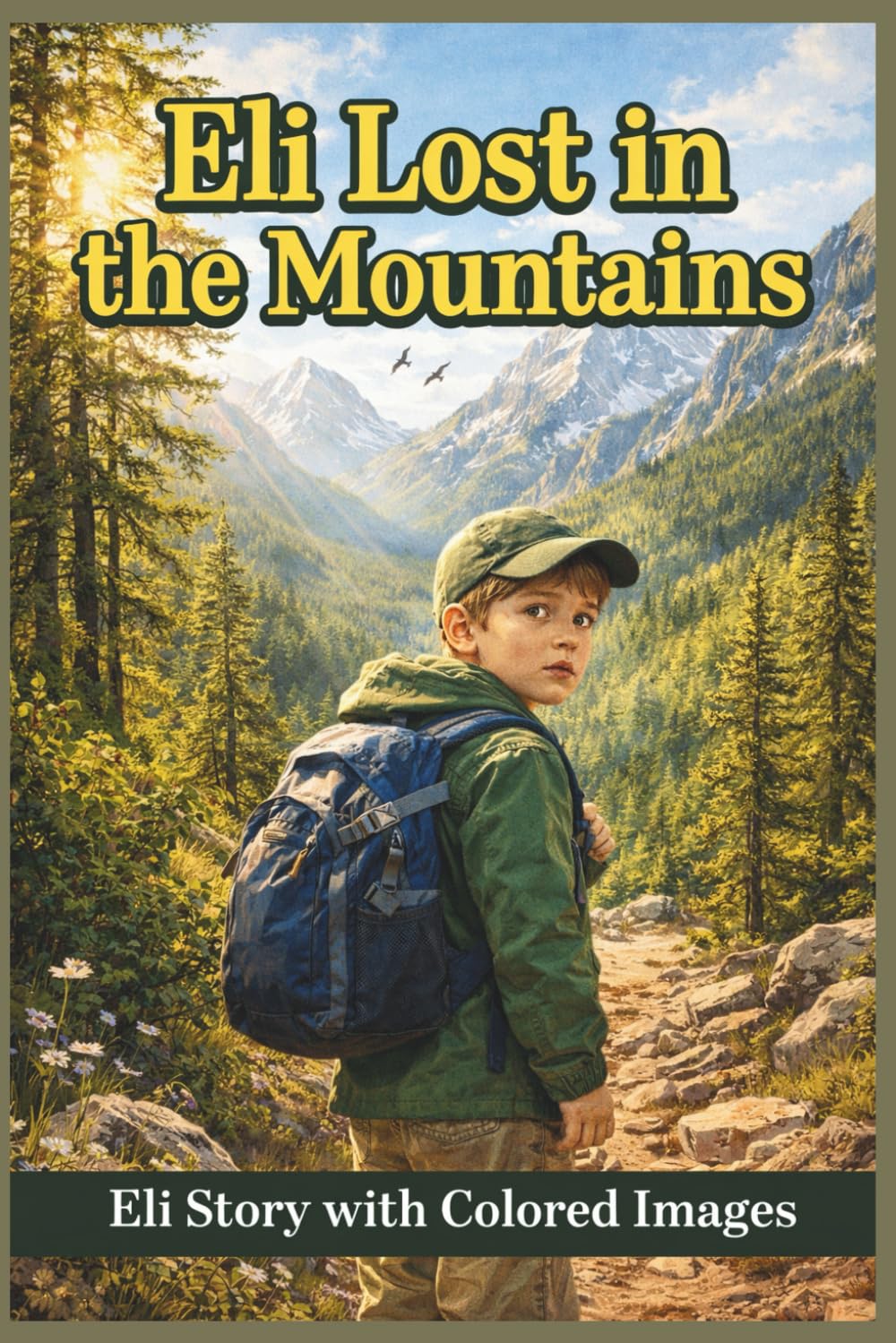 Eli lost in the mountains: Eli's Story with Colored Images