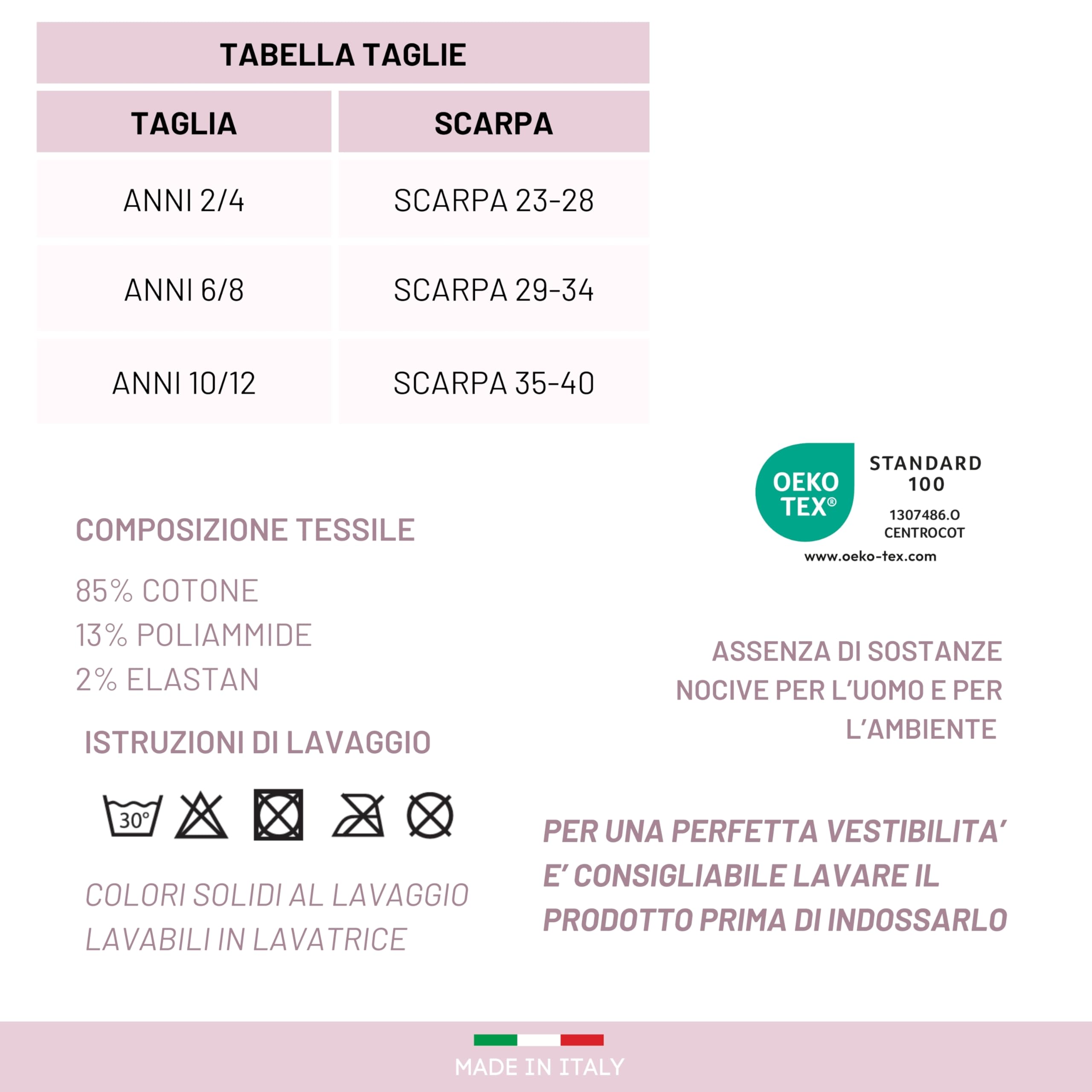 LEON D'ORO Calzini Bambina COTONE LEGGERO corto Calze Bimba FILO DI SCOZIA Sneaker Fantasmini Bambine Made in Italy