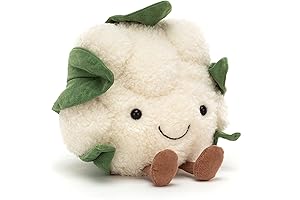 Amuseables Cauliflower Plushie: A Delightful and Life-Like Stuffed Vegetable