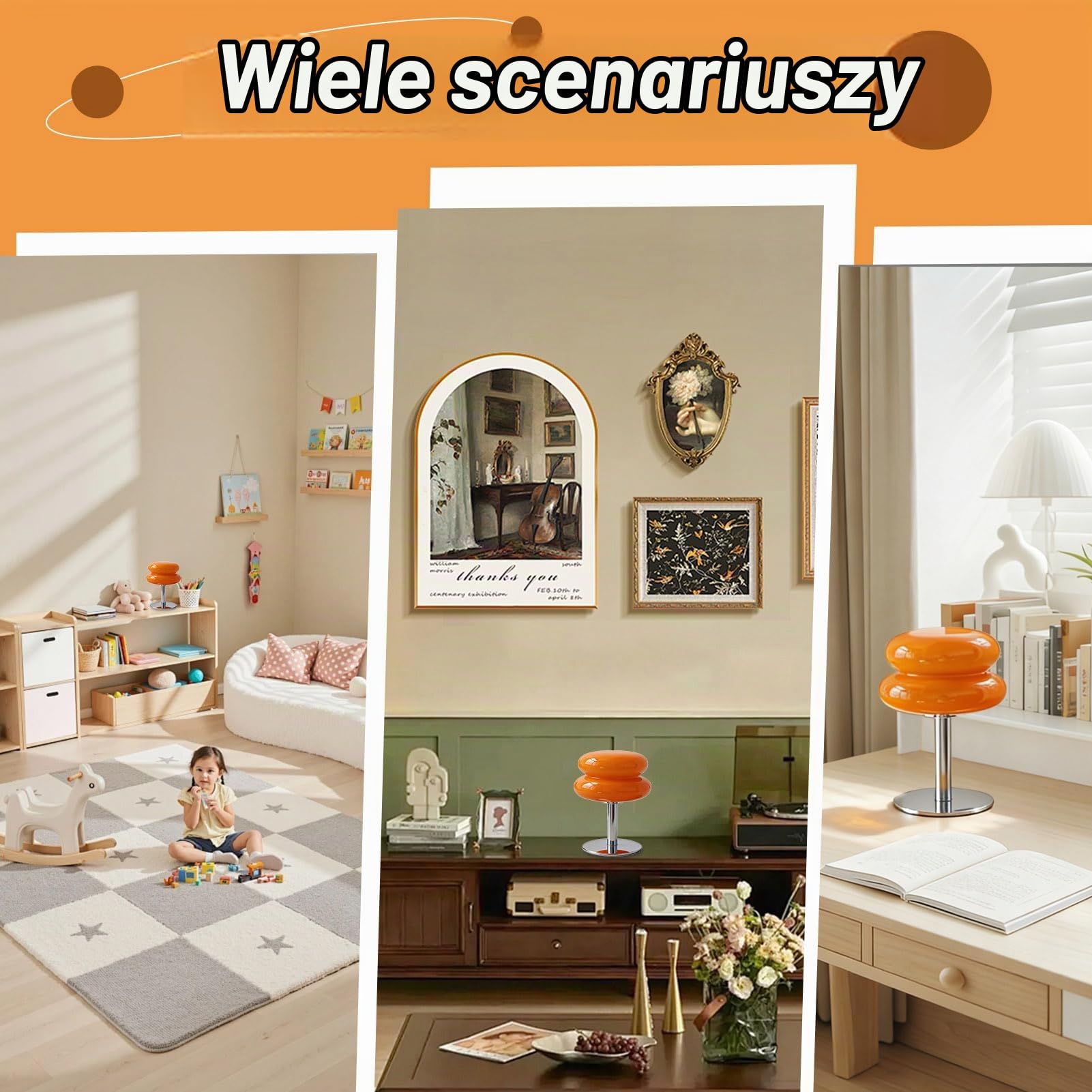Lampa do sypialni grzyb mała retro jajko tarta lampka nocna wyjątkowa dekoracja w kształcie grzyba dekoracja do domu lampka nocna na biurko (przycisk USB)