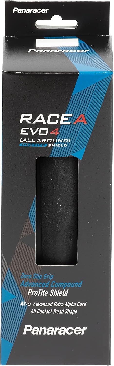 Race A EVO4 Folding Tire in 2 Sizes, Black
