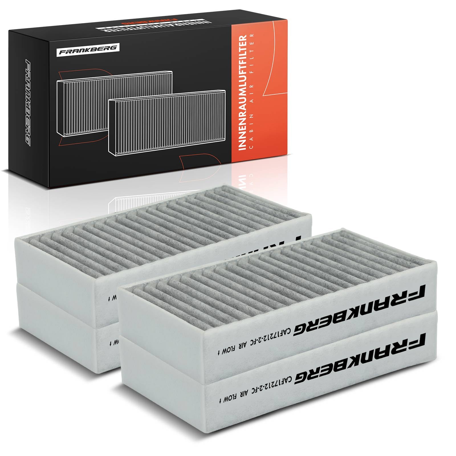 Frankberg filtri antipolline per abitacolo con carbone attivo 64119237159 | Compatibile con: X3 F25, X4 F26, XD3 F25