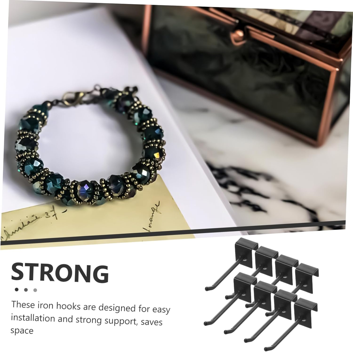 Luxshiny 32pcs Pegboard Hooks for Tool Organization Heavy Duty Display Hooks for Garage Craft Room and Home Storage Design for Efficient Space Management