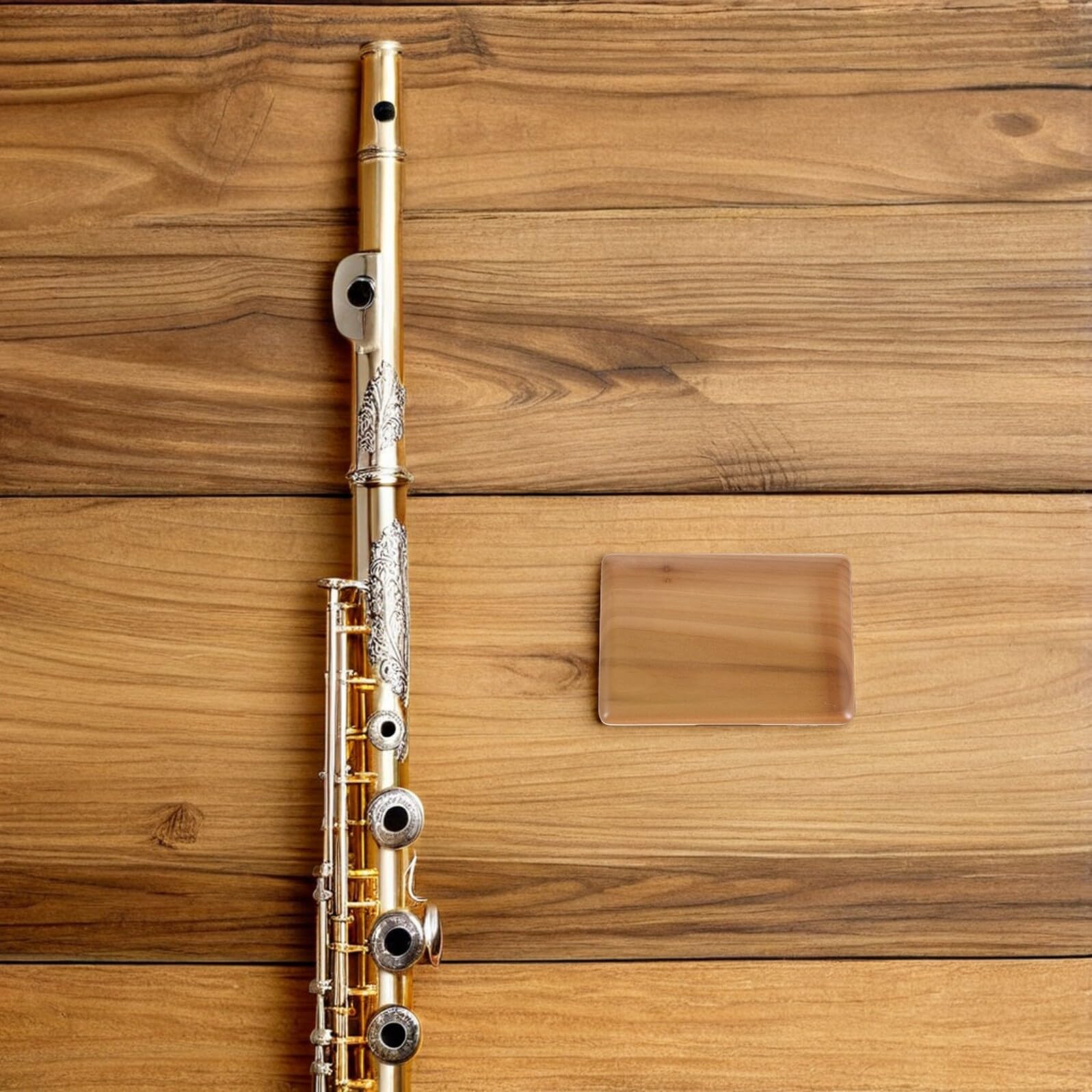 Estuche para Cañas de Bassoon de Madera de Nogal Negro Caja Protectora con Ranuras para Almacenamiento Seguro y Transporte Compacto para Músicos Viajeros