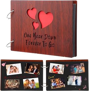 Our First Year Scrapbook One Year Down