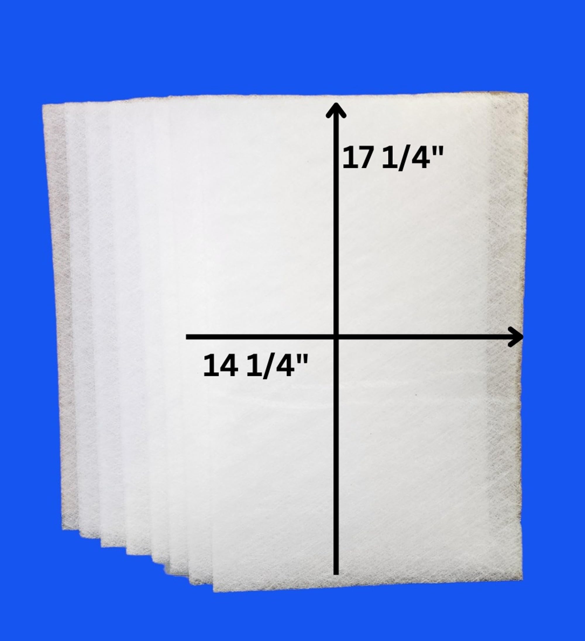 8 Pack 16x20 Totaline CG Air Cleaner Replacement Filter Pads Refills (4 Pack) Actual Filter Size 14 1/4 x 17 1/4 By Fast-Shipped-Filters