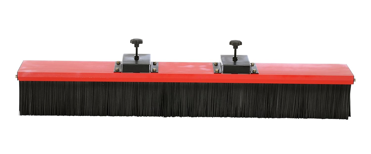 Vestil VSWP-60 Fork Truck Mounted Brush Sweeper, 60" Width, 12" Height, 9" Depth