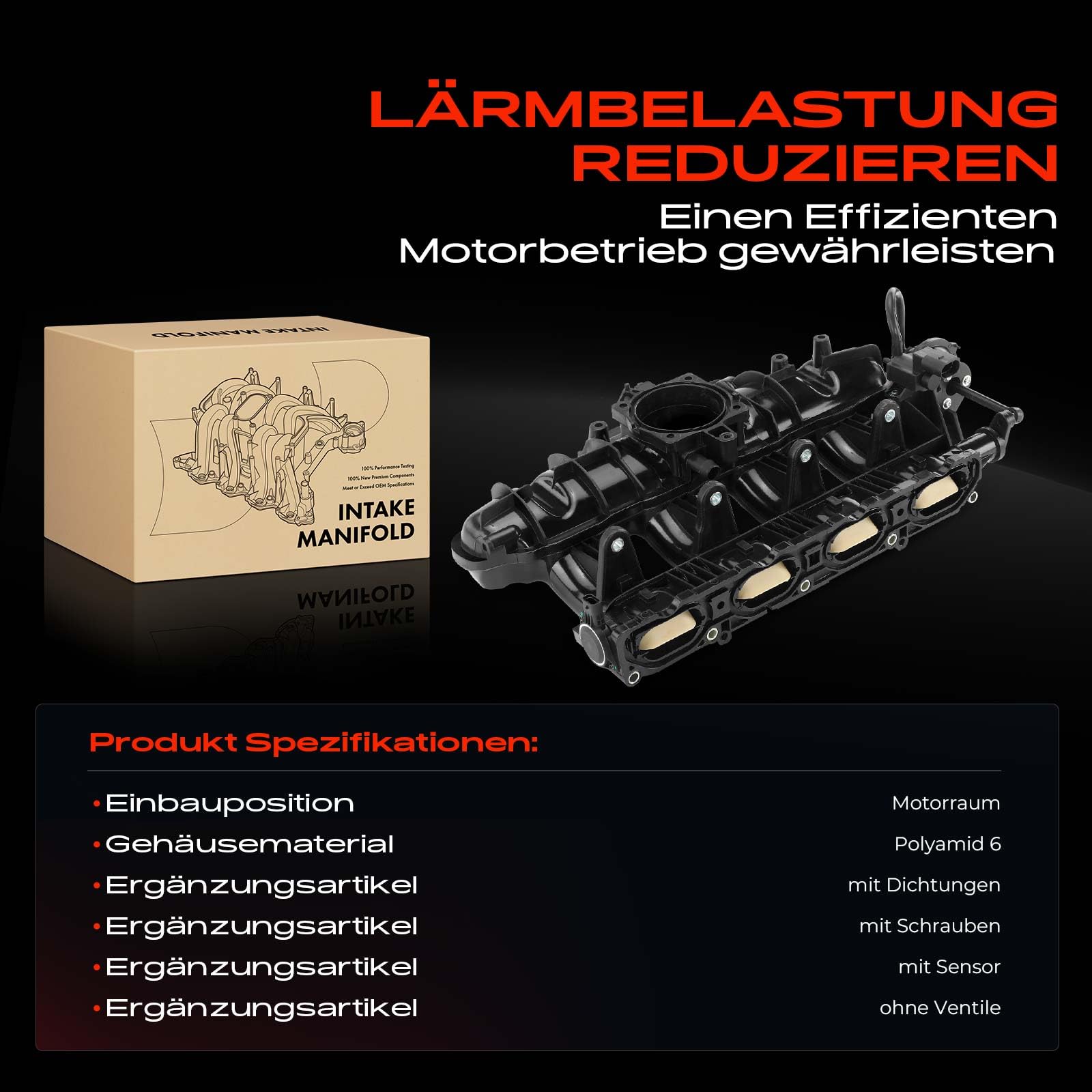 Frankberg Ansaugkrümmer Ansaugbrücke Benzin 06J133201L