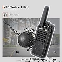 Vista 3 de Retevis RT68 2 Way Radio, Long Range Walkie Talkies for Adults (10 Pack) with 10 Multi Way Charger, Easier Securer Charging, 1200mAh, Compact