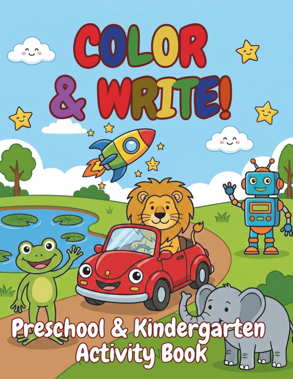 Color & Write!: Preschool & Kindergarten Activity Book