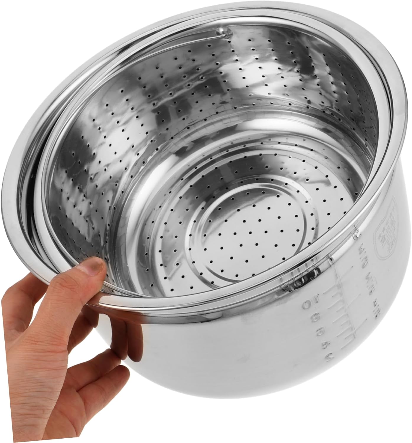 1 Set Electric Pressure Cooker Inner Pot Rice Cooker Interior Pot Non Stick Inner Pot Universal Inner Pot Cooker Inner Tank Electric Kettles Electric Hot Pot Stainless Steel Silver